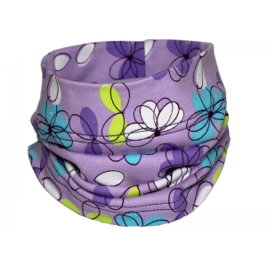 Nákrčník - flower fialový