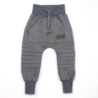 Tepláčky baggy - ORIGINÁL šedý JEANS